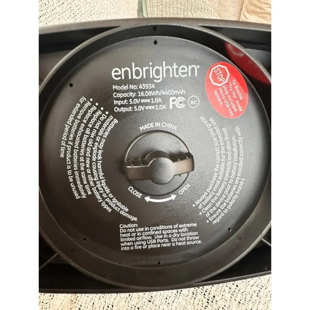 Enbrighten emergency lantern